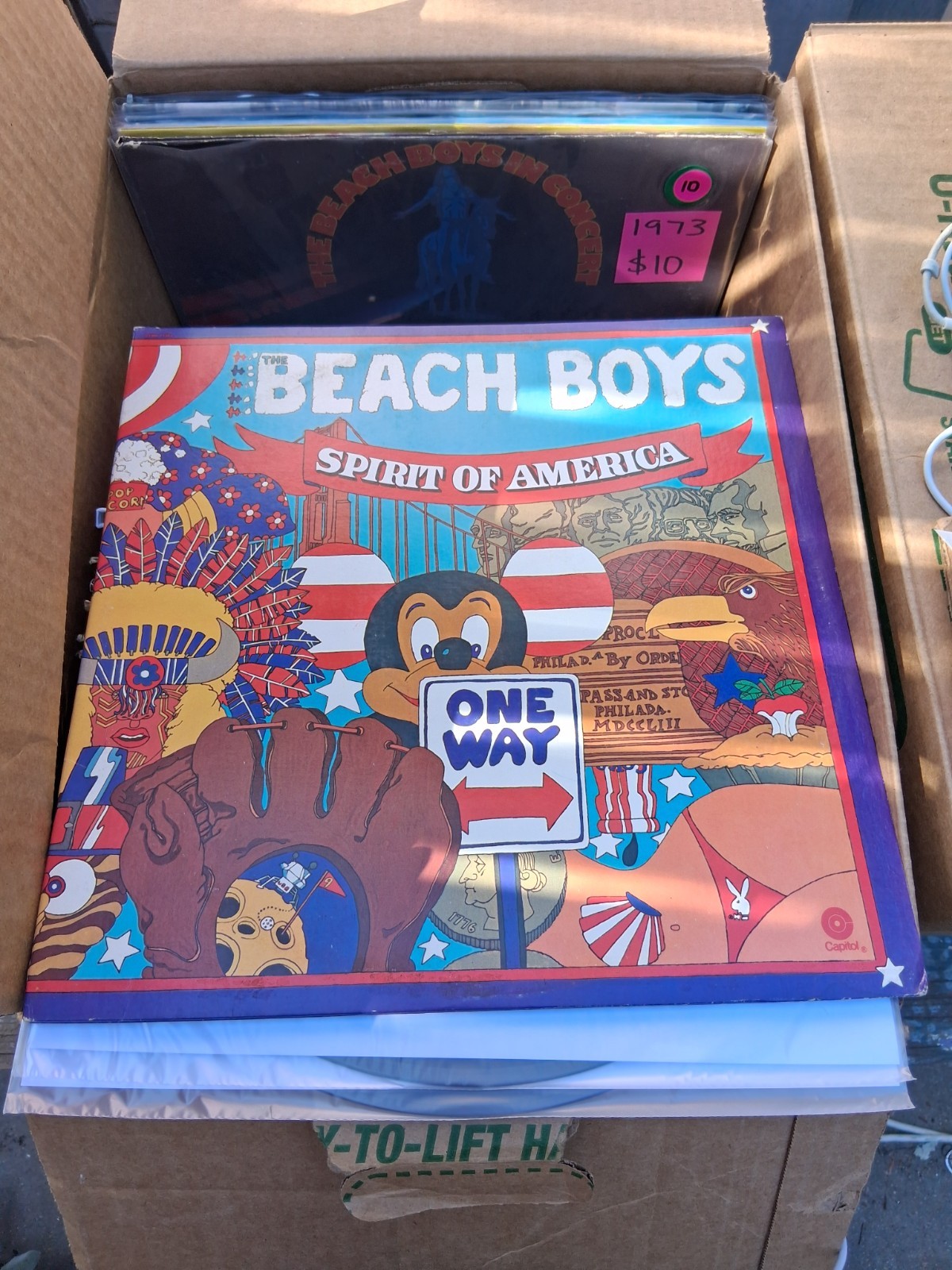 The Beach Boys *Spirit Of America *2 LP record *VG+/VG+ *Capitol *SVBB-11384