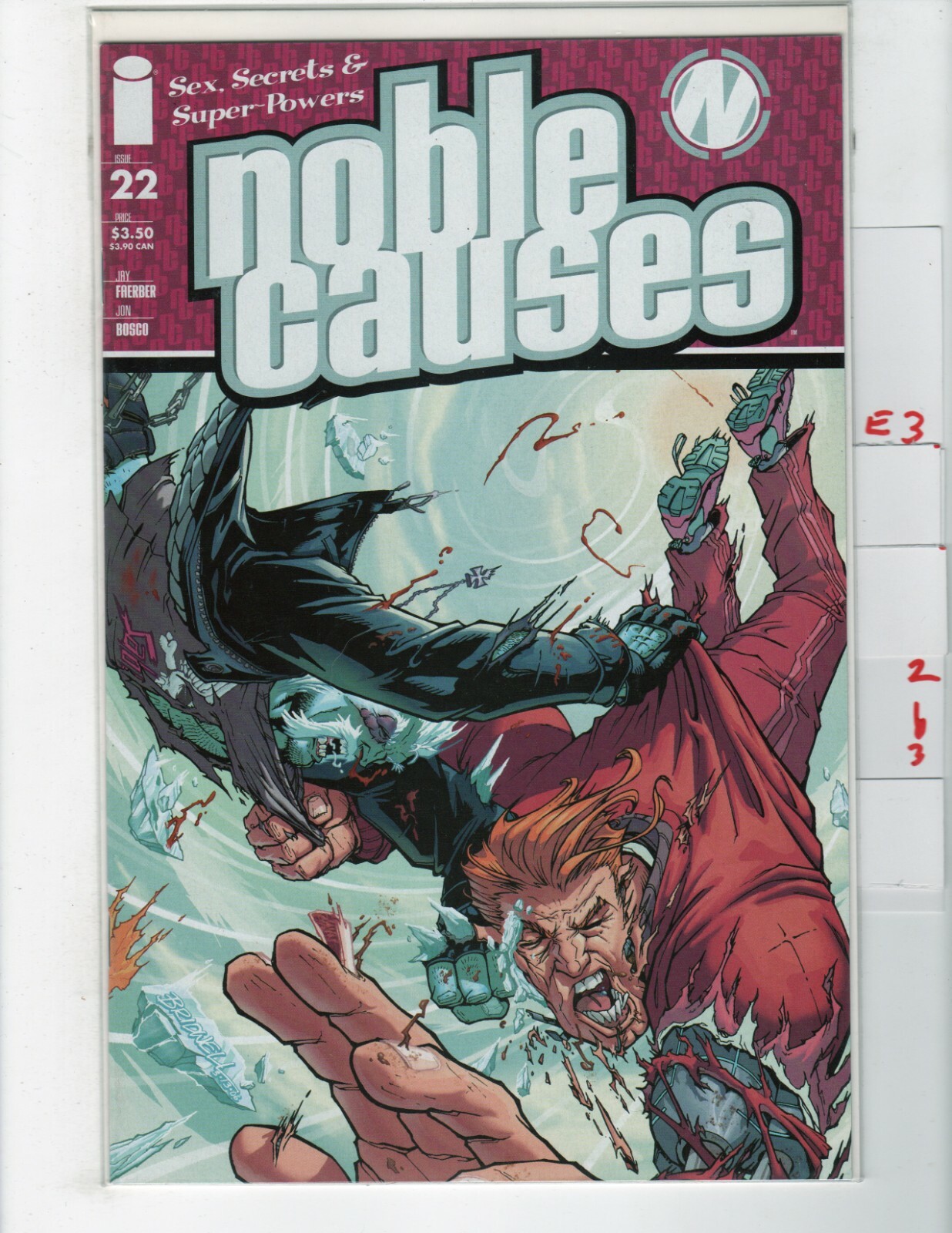 Noble Causes #22 VF/NM 2004 Immagine Invincibile e323