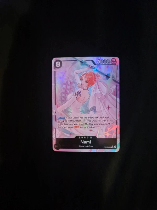 Onepiece card tcg Nami op15-086 eng
