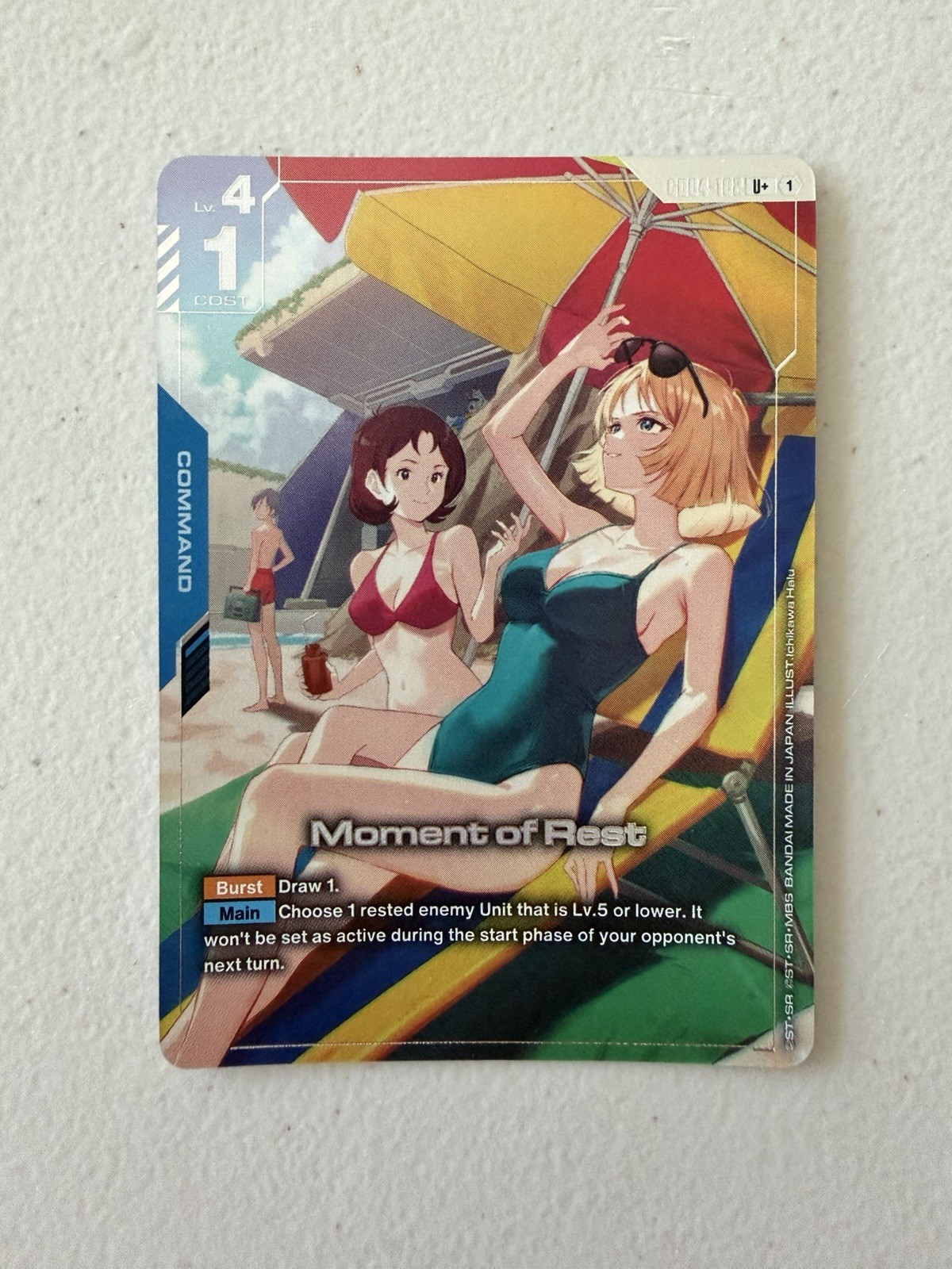 Moment of Rest U+ GD04-102 Phantom Aria - Gioco di Carte Gundam