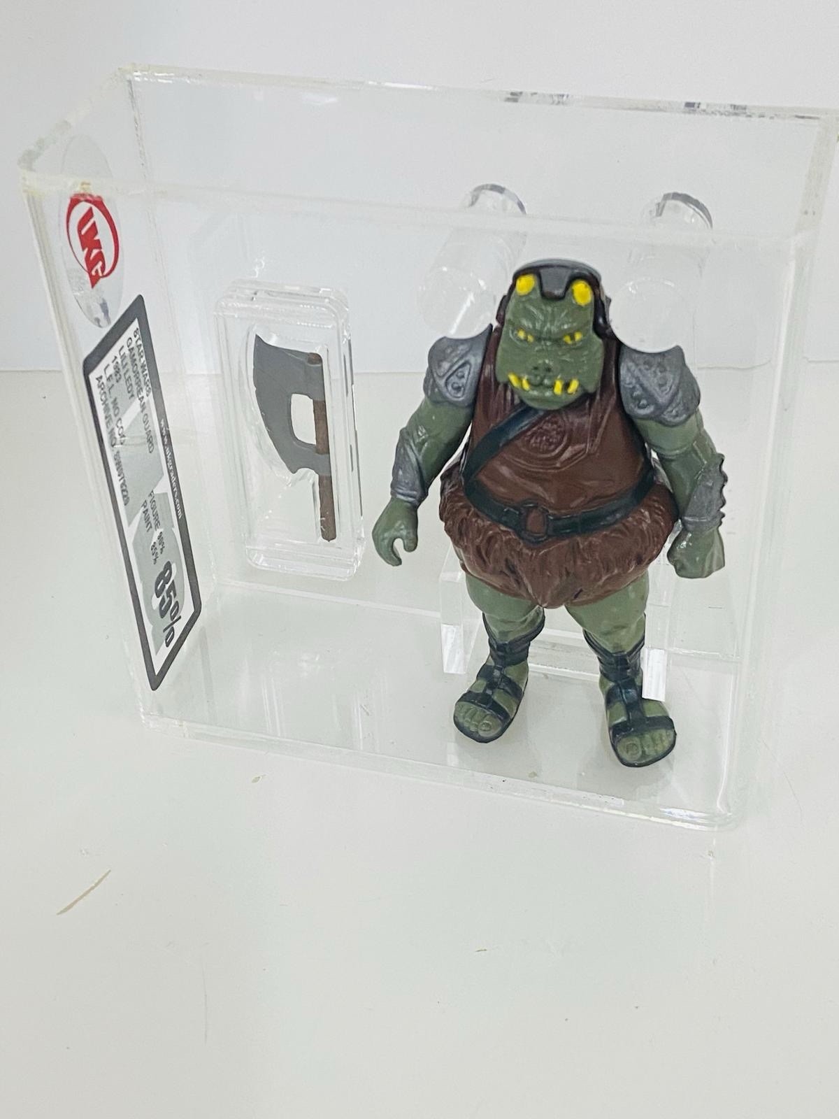 Vintage Star Wars Figure Lili Ledy MEXICAN Gamorrean Guard UKG 85% 85/90