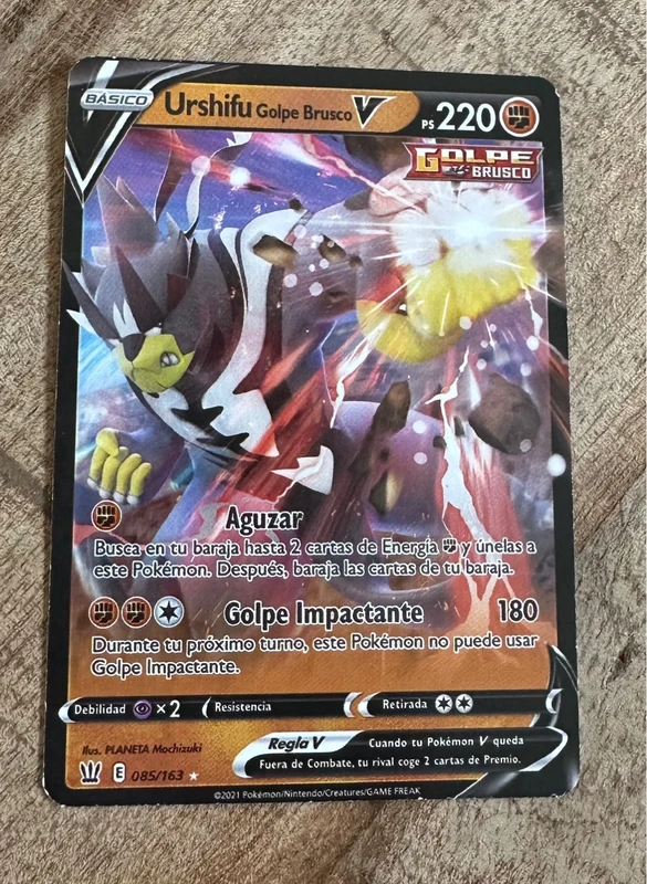 Pokemon kaart - Urshifu Golpe Brusco