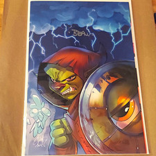SIGNED D'Orc #1 4th print Virgin by M Andolfo LTD 500 signed Brett Bean w/COA 