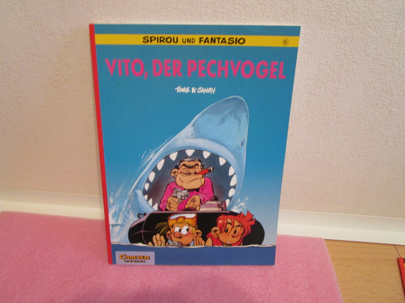Spirou e Fantasio Volume 41 - Vito, lo sfortunato (Fumetto Carlsen 1995)