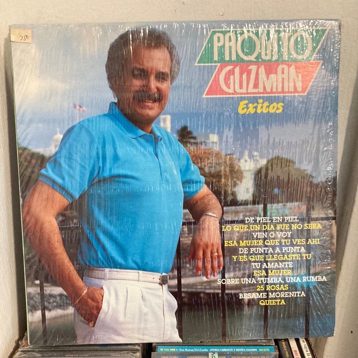 Paquito Guzman Exitos Vinyl LP Record TH-Rodven 1988 Salsa Romantica Sensual