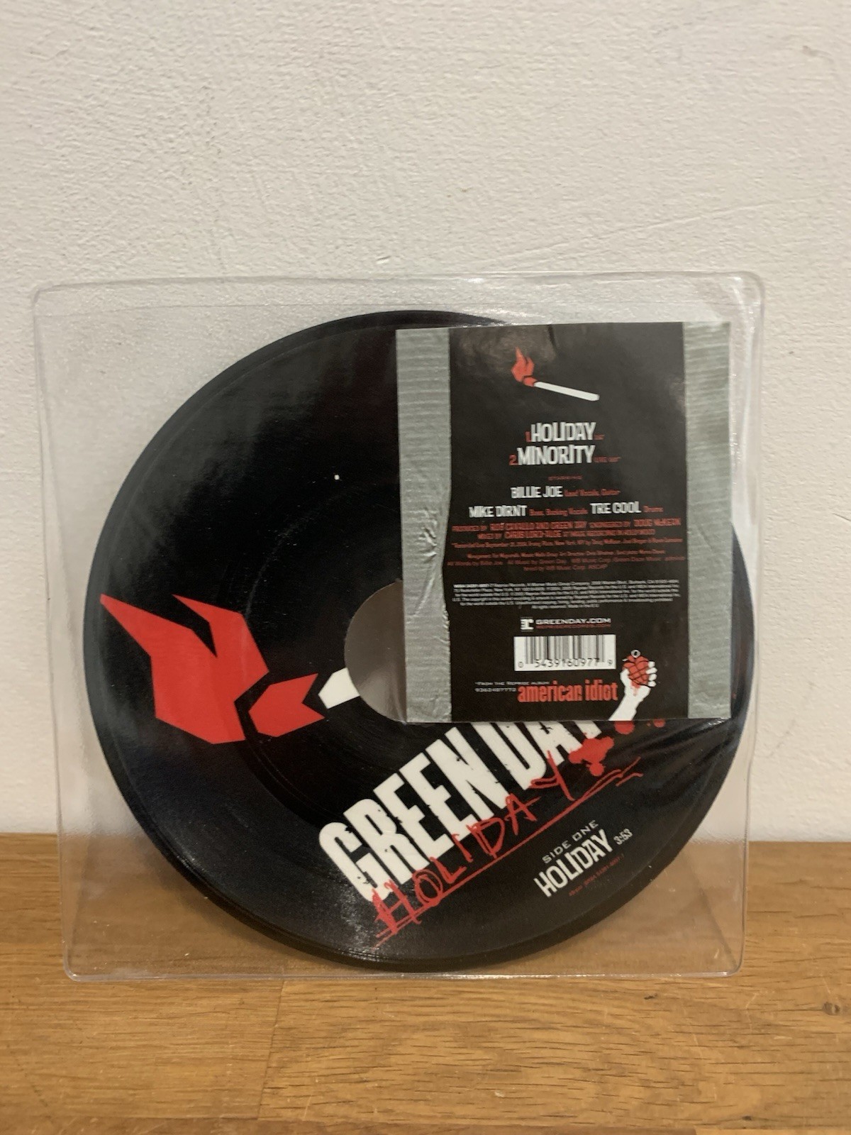 Green Day - Holiday, 7” picture disc, 2004., Jukebox Vinyl.