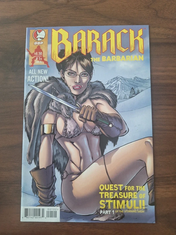DDP Comic Barack the Barbarian #1 (2009) USA