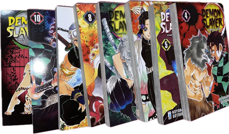 Demon slayer volumi 4-11