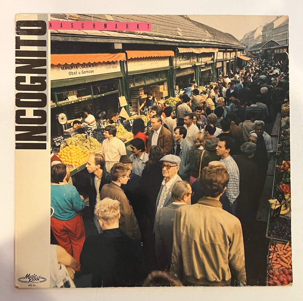 Incognito-Naschmarkt (Music Pool Austria -1985 LP) MPA 154 -Rare Import VG/EX