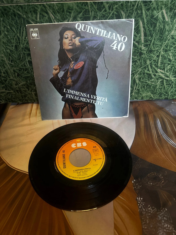 Quintiliano 40 vinyle 45 tours 1977