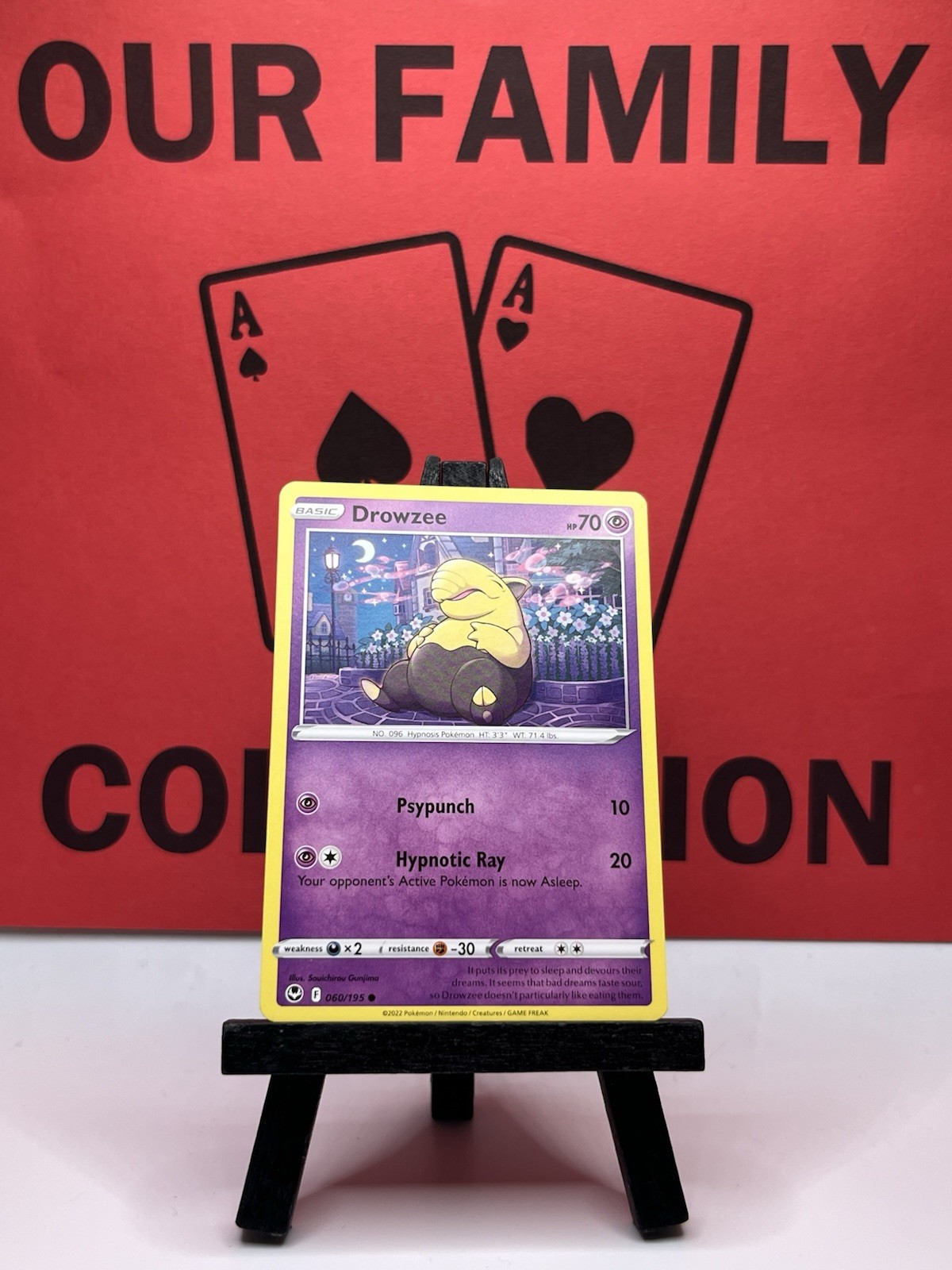 Carta Pokemon Drowzee 060/195 Tempesta Argento Non Holo