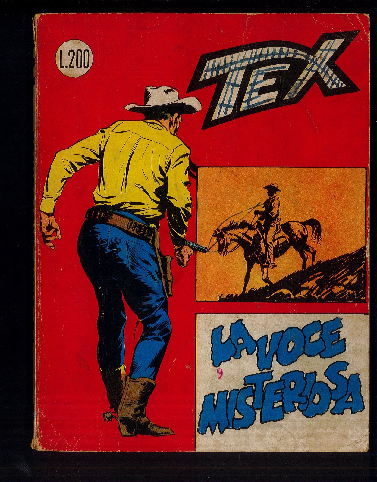 Tex Tre 3 Stelle n.45 "La voce misteriosa" Araldo 1967 ▓