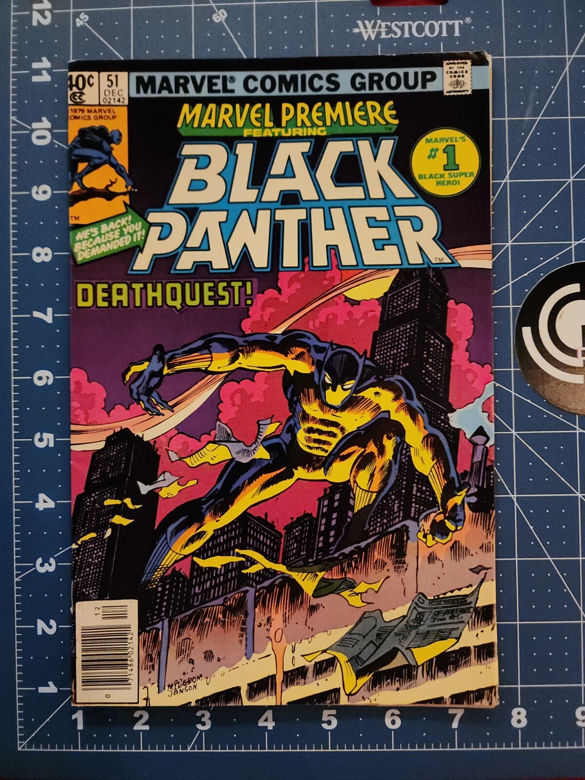 Marvel Premiere #51 con Black Panther 1979 Marvel Comics
