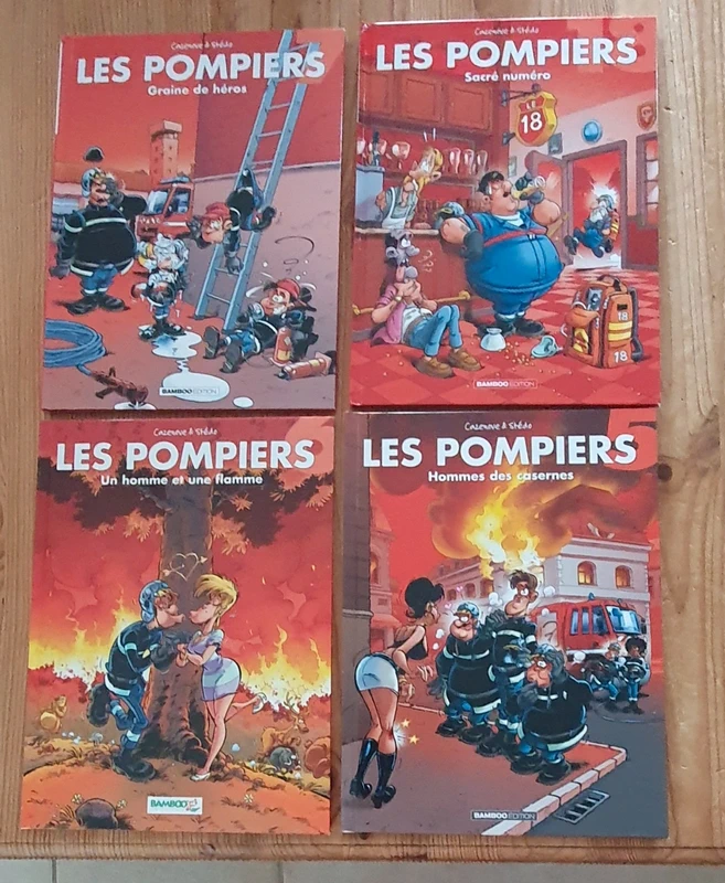 Bande dessinée les pompiers