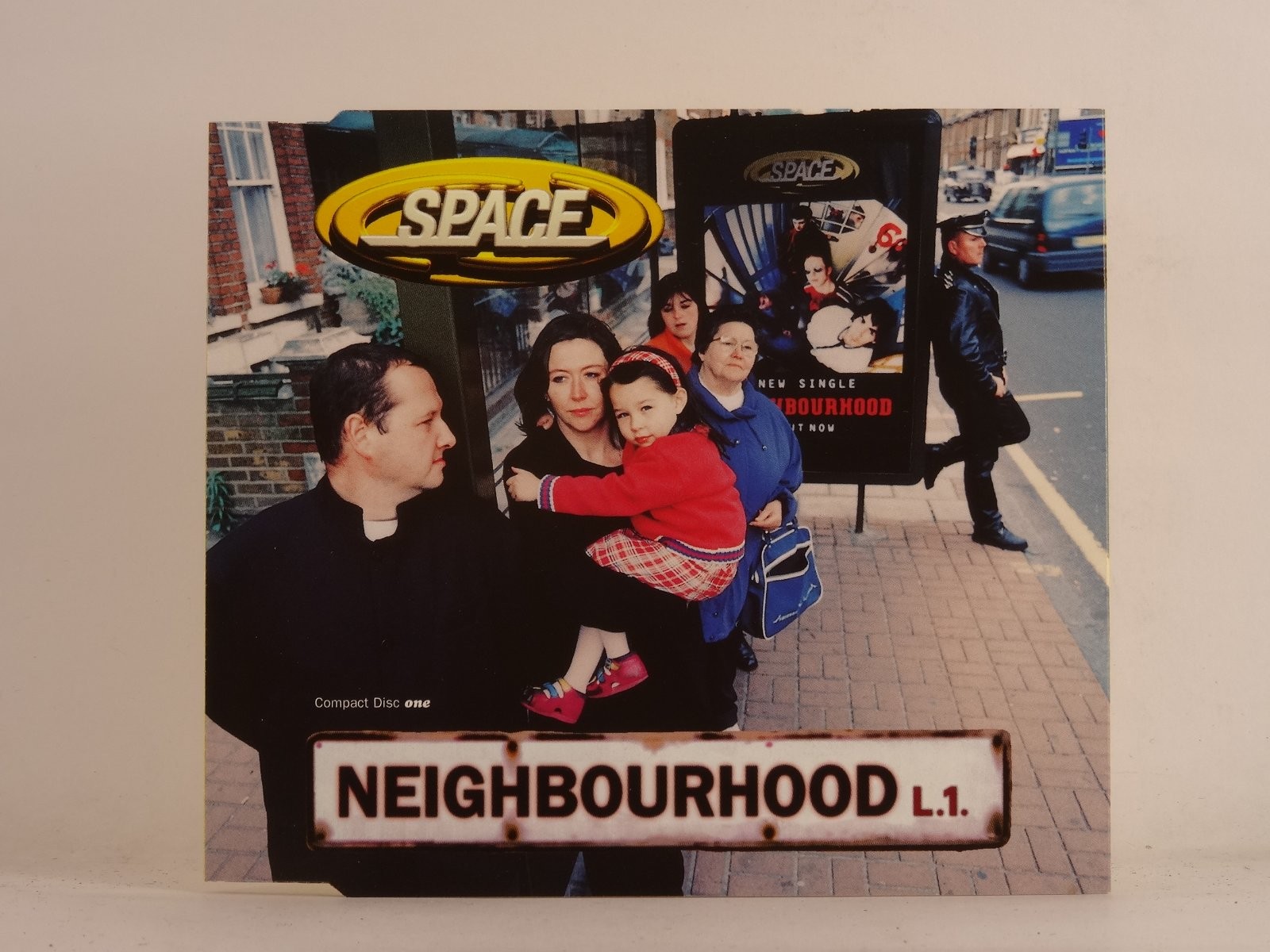 SPACE NEIGHBOURHOOD (CD 1) (B88) 4 Track CD Single including Picture Sleeve GUT