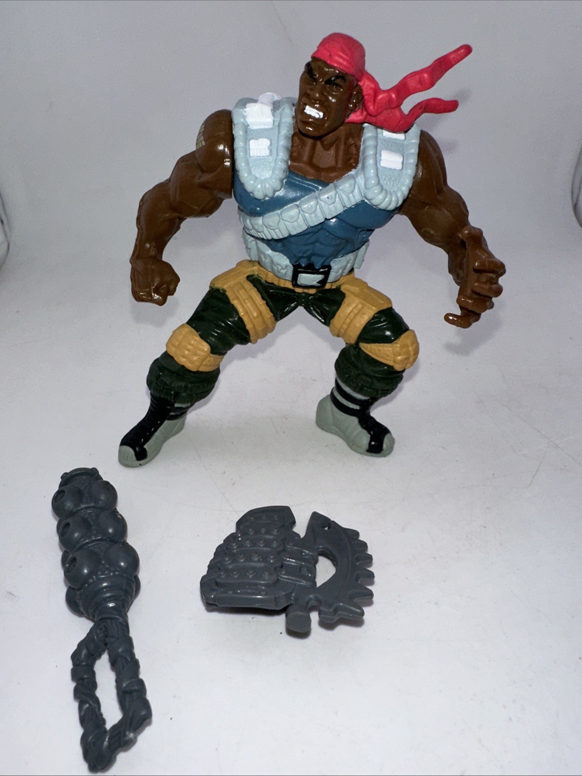 Modellino GI Joe Extreme Freight con potere di blocco braccio forte 1996 Hasbro