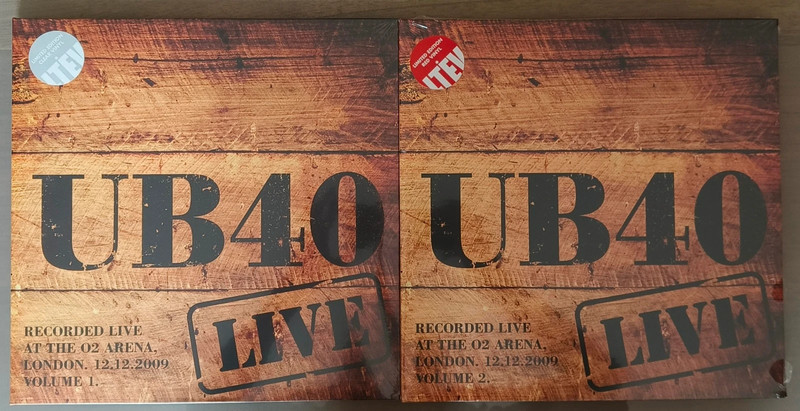 UB40 – Live At The O2 Arena London Vol 1 & Vol 2