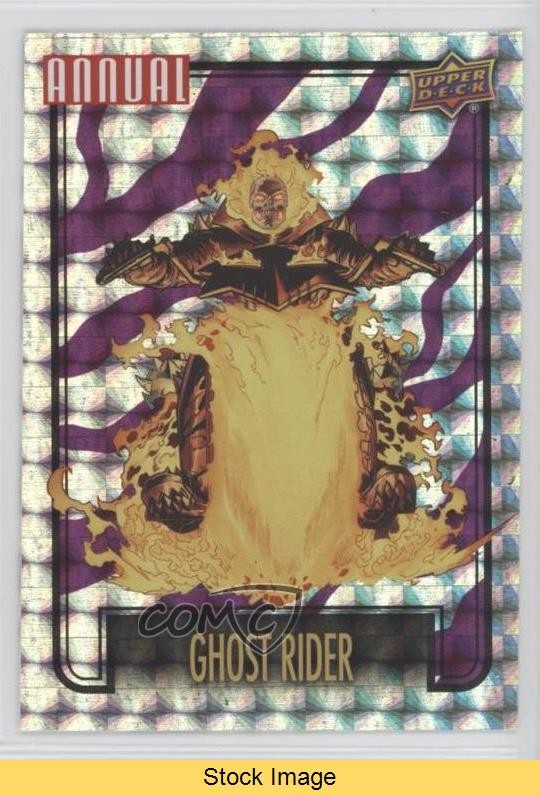 Upper Deck Marvel Annual Backscatters Ghost Rider 2022-23 #B4 LEGGI 17id