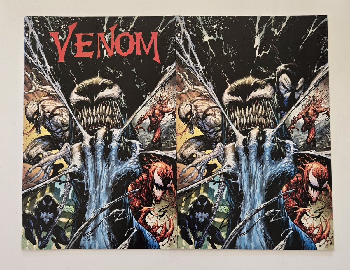 Set abito commerciale Venom #3 Tyler Kirkham e variante vergine