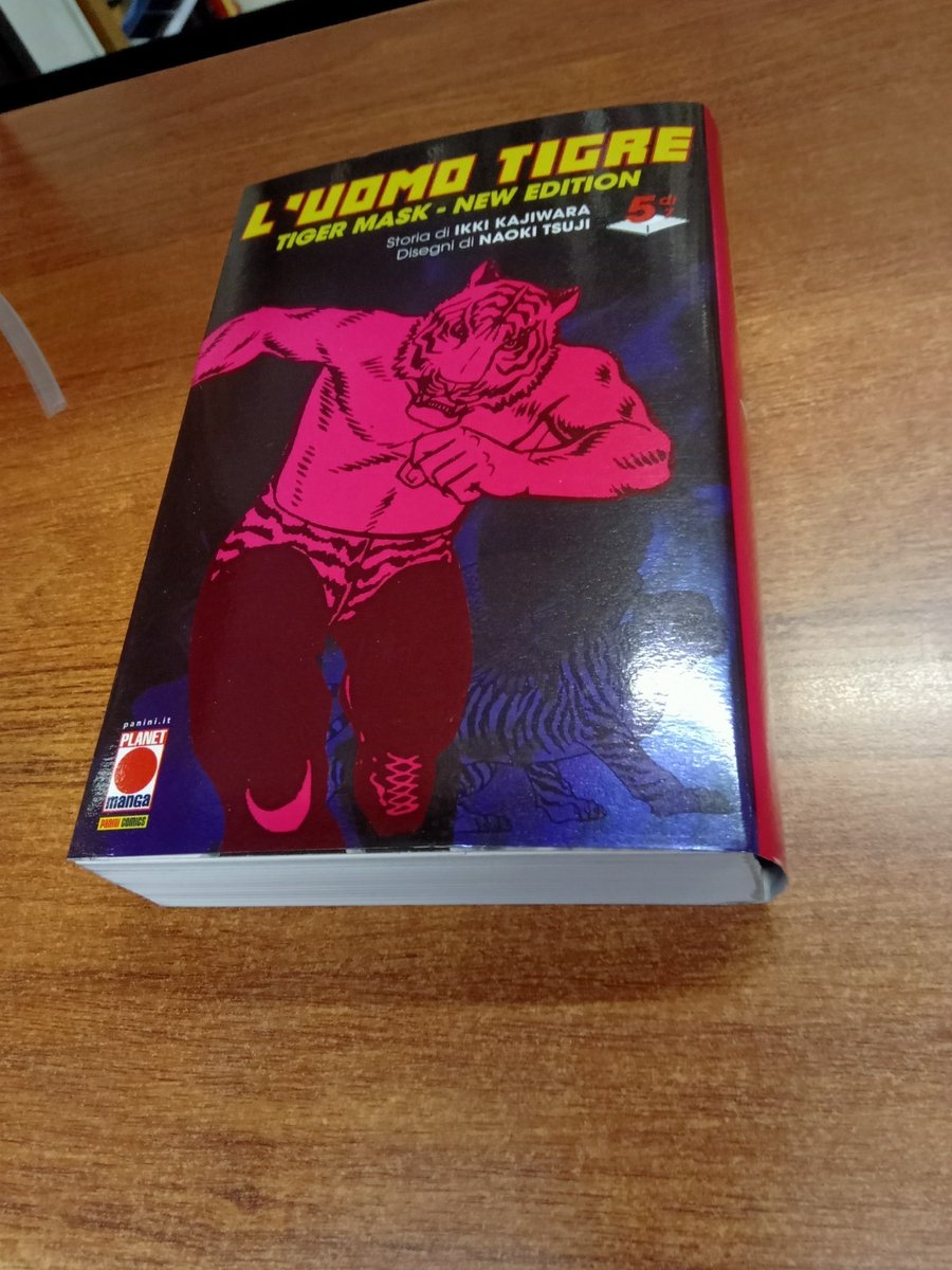L'UOMO TIGRE TIGER MASK NEW EDITION VOLUME 5  PANINI COMICS    NUOVO