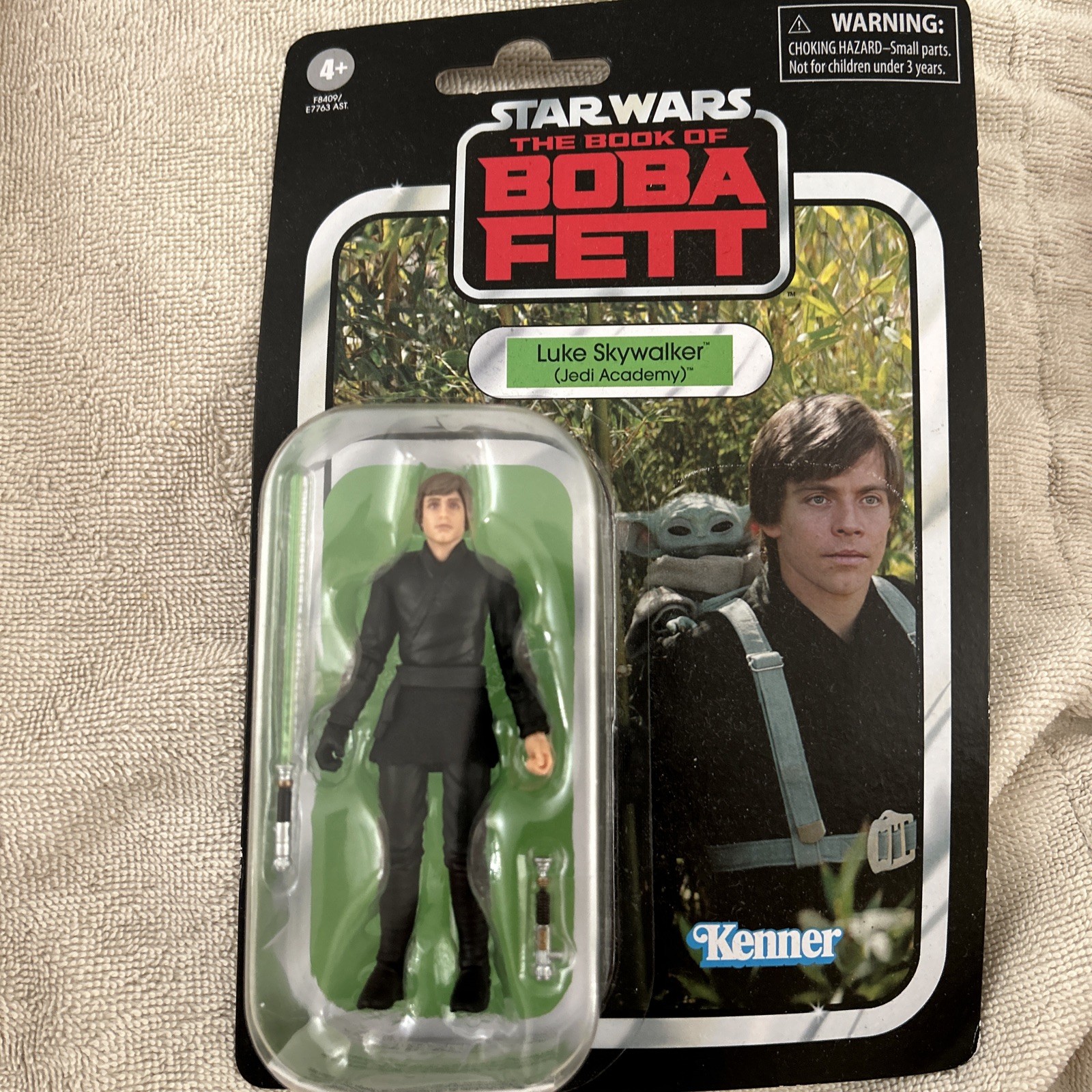 Star Wars Collezione Vintage Luke Skywalker Jedi Academy VC298 Libro di Boba Fett