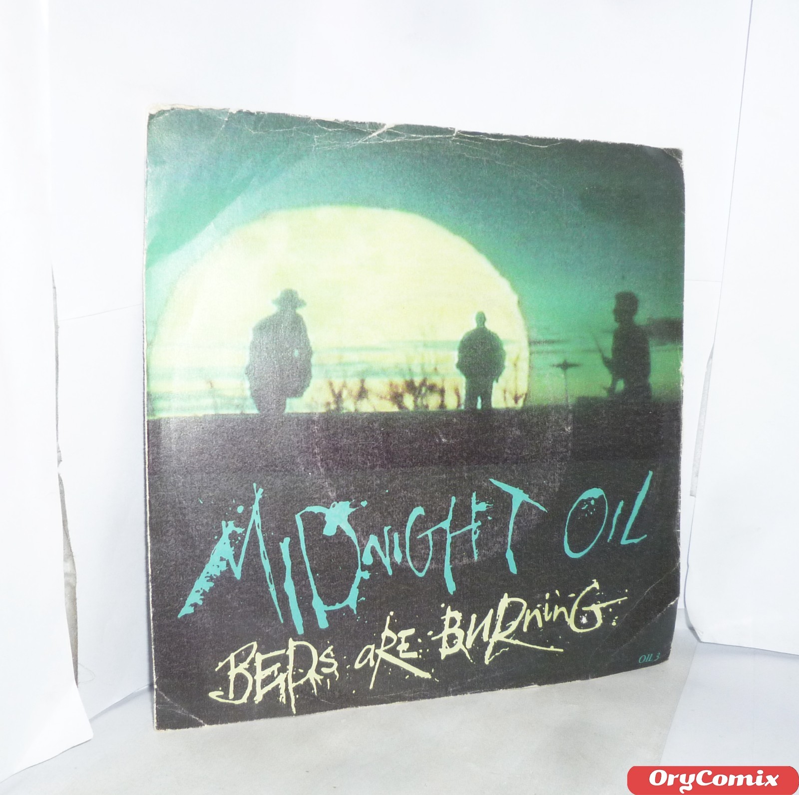 MIDNIGHT OIL - BEDS ARE BURNING - VINILE 7" POLLICI 45 GIRI RPM OTTIMO