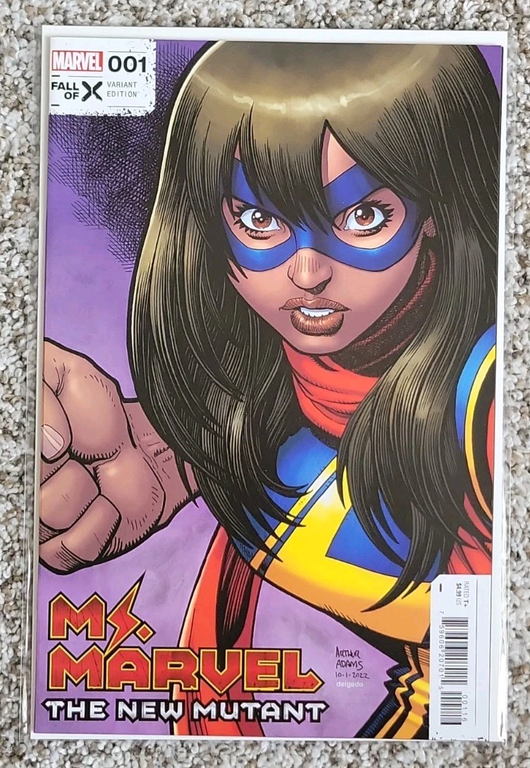 Ms Marvel il Nuovo Mutante #1 1:50 Arthur Adams Variante Copertina Marvel Comics