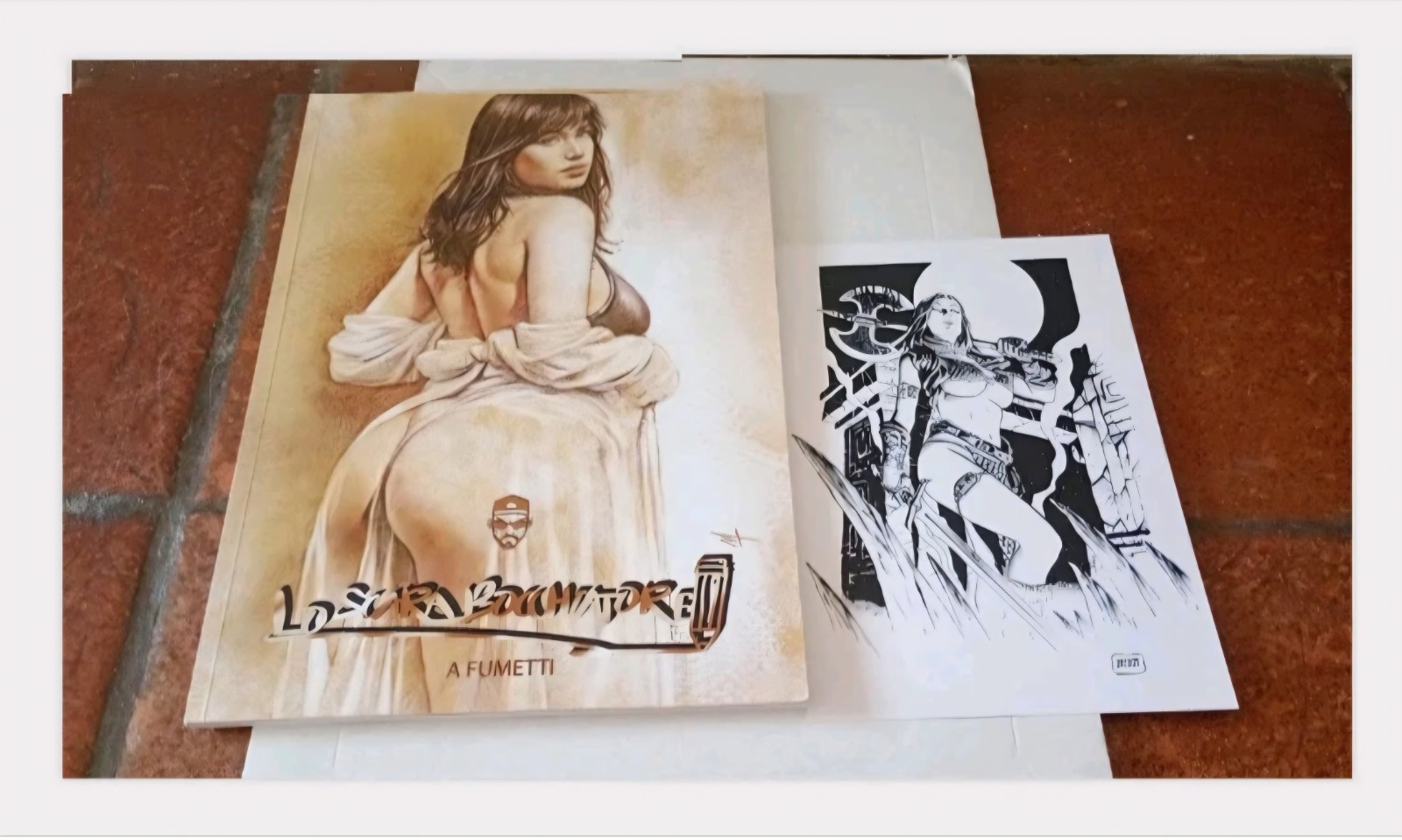 LO SCARABOCCHIATORE A FUMETTI Volume 4 Tiratura Limitata 100 COPIE + CARTOLINA