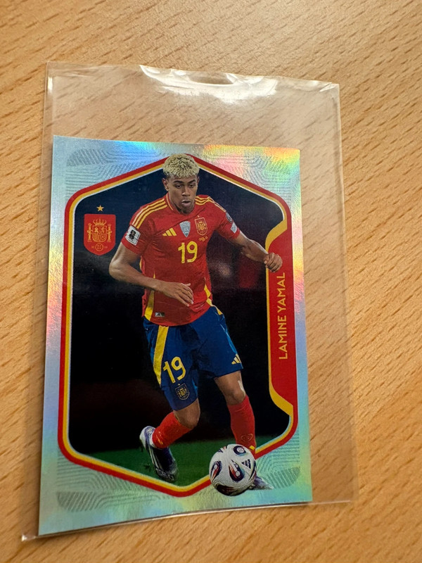 Lamine Yamal panini españa