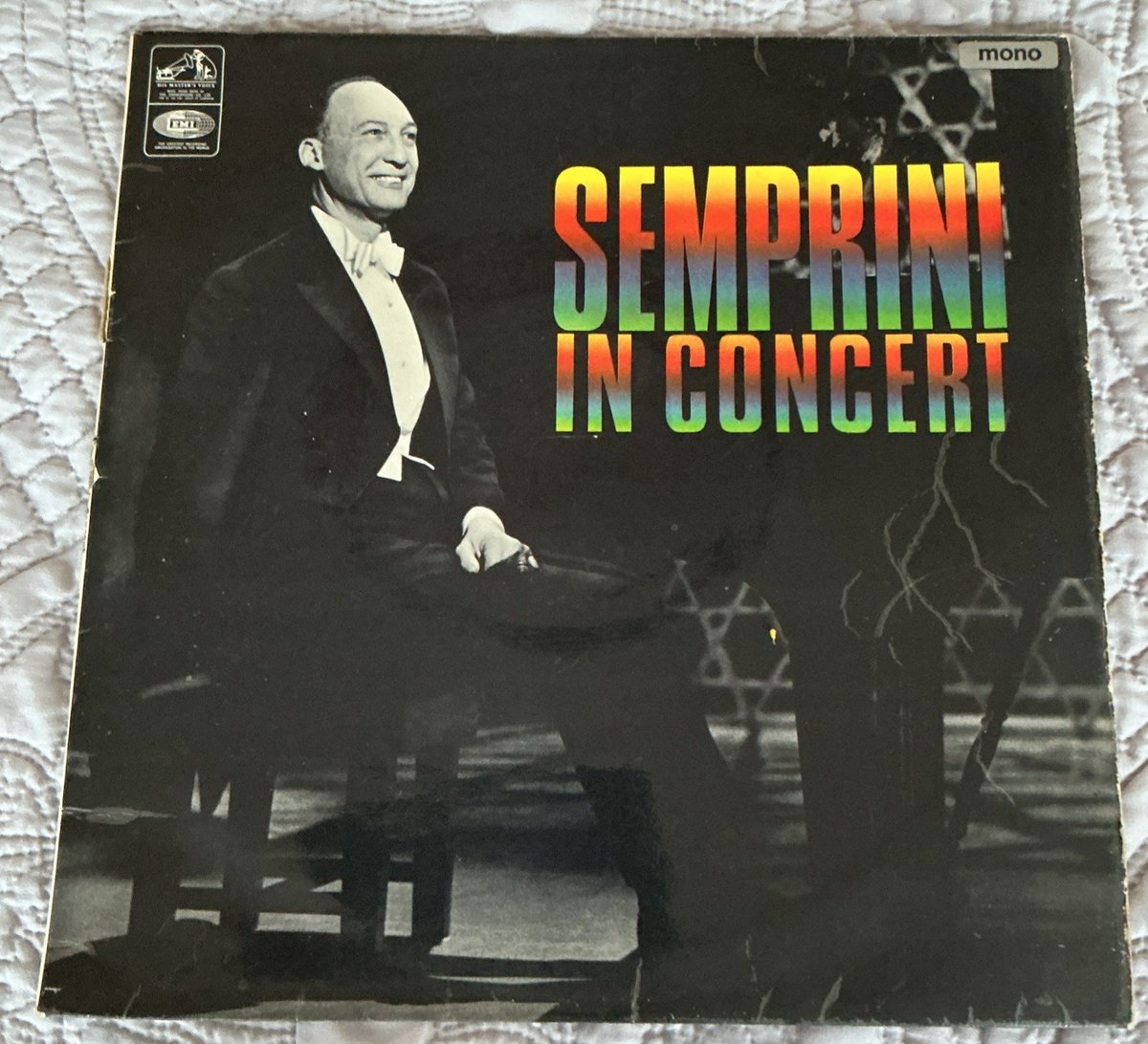 SEMPRINI In CONCERT. Vinyl/ Record/LP. 1966. Vintage. Piano. EMI. 