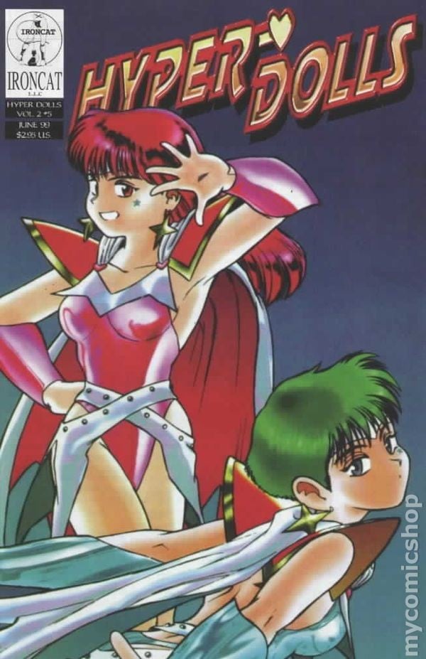 Hyper Dolls #5 FN 1999 2° serie immagine stock