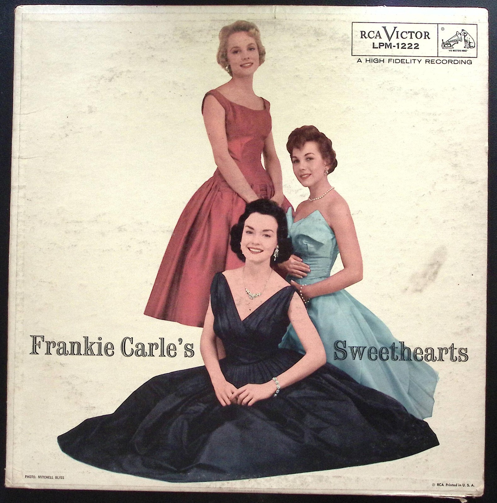 FRANKIE CARLE'S SWEETHEARTS  RCA VICTOR RECORDS  VINYL LP 182-87