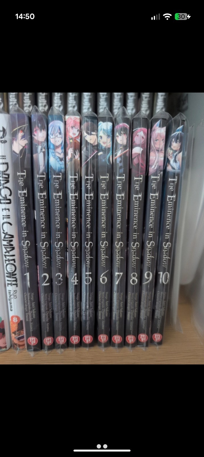 J-POP The Eminence in Shadow vol. 1-16 manga Daisuke Aizawa, Touzaï