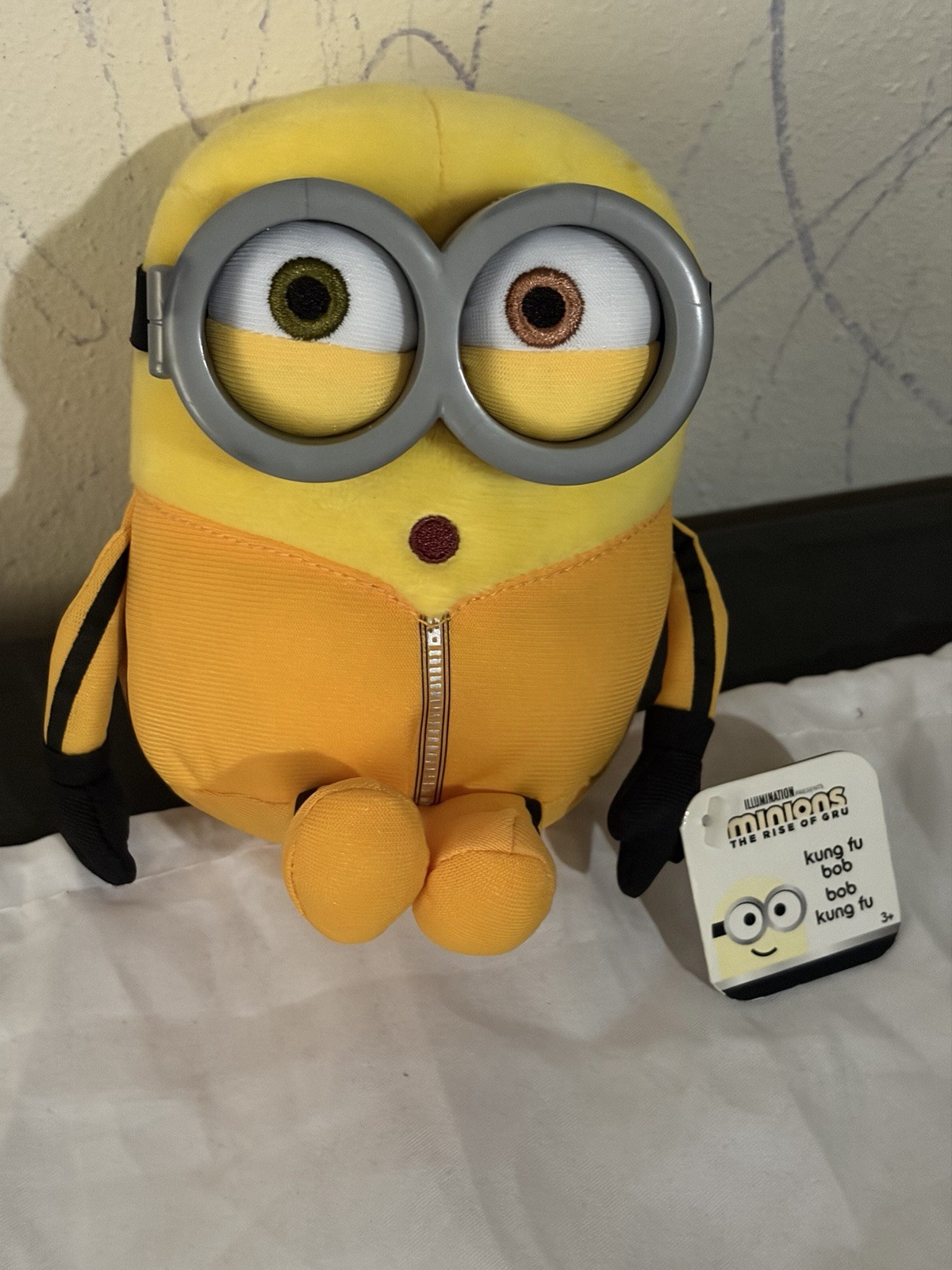 Illumination Minions L'ascesa di Gru Kung Fu Bob Peluche 5" con etichette occhiali