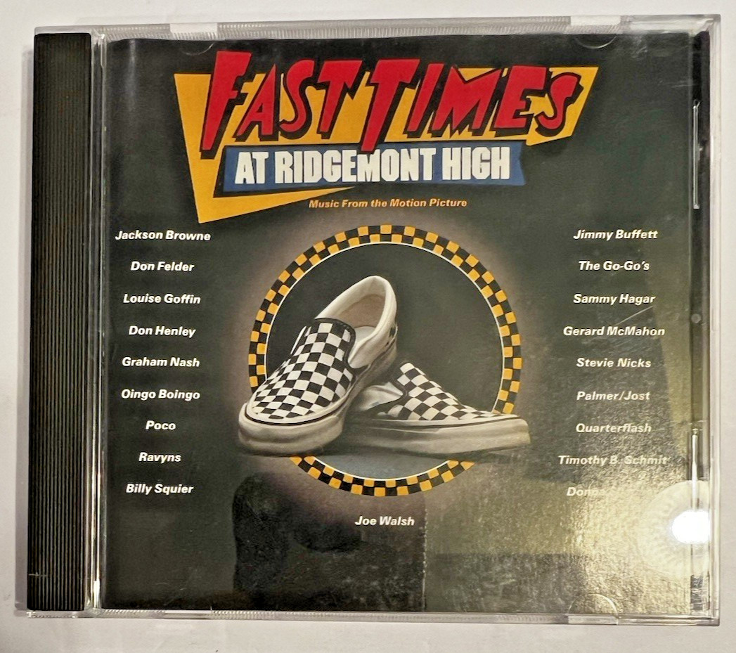 Fast Times at Ridgemont High Soundtrack CD 1982 BMG Club Edition Pop Disc M*