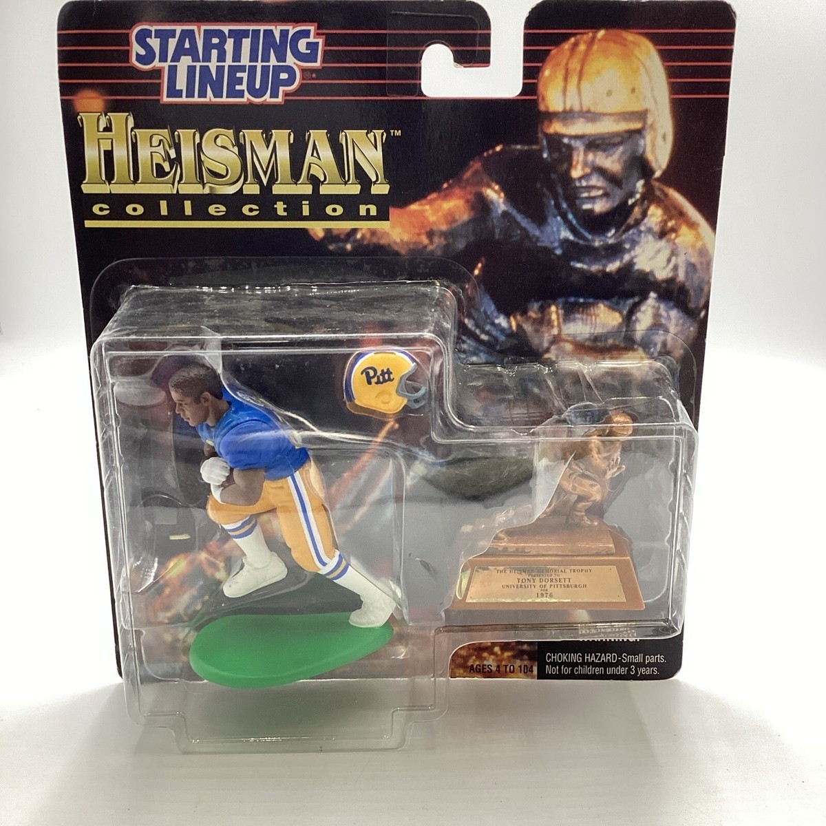 1997 TONY DORSETT HEISMAN COLLECTION START LINEUP PITT PANTHERS COWBOYS NCAA 