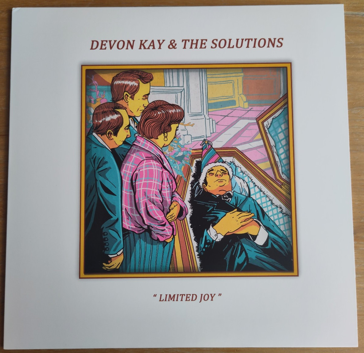 Devon Kay & The Solutions – Limited Joy LP - Gold Metallic Vinyl A-F Records