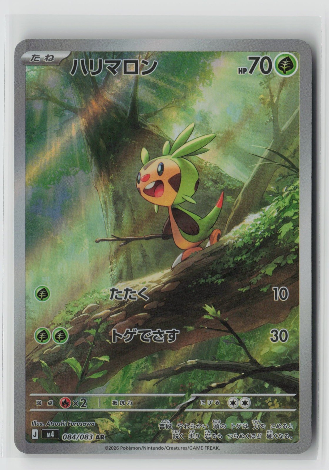 Pokemon Japan | Chespin | 084/083 | AR | m4