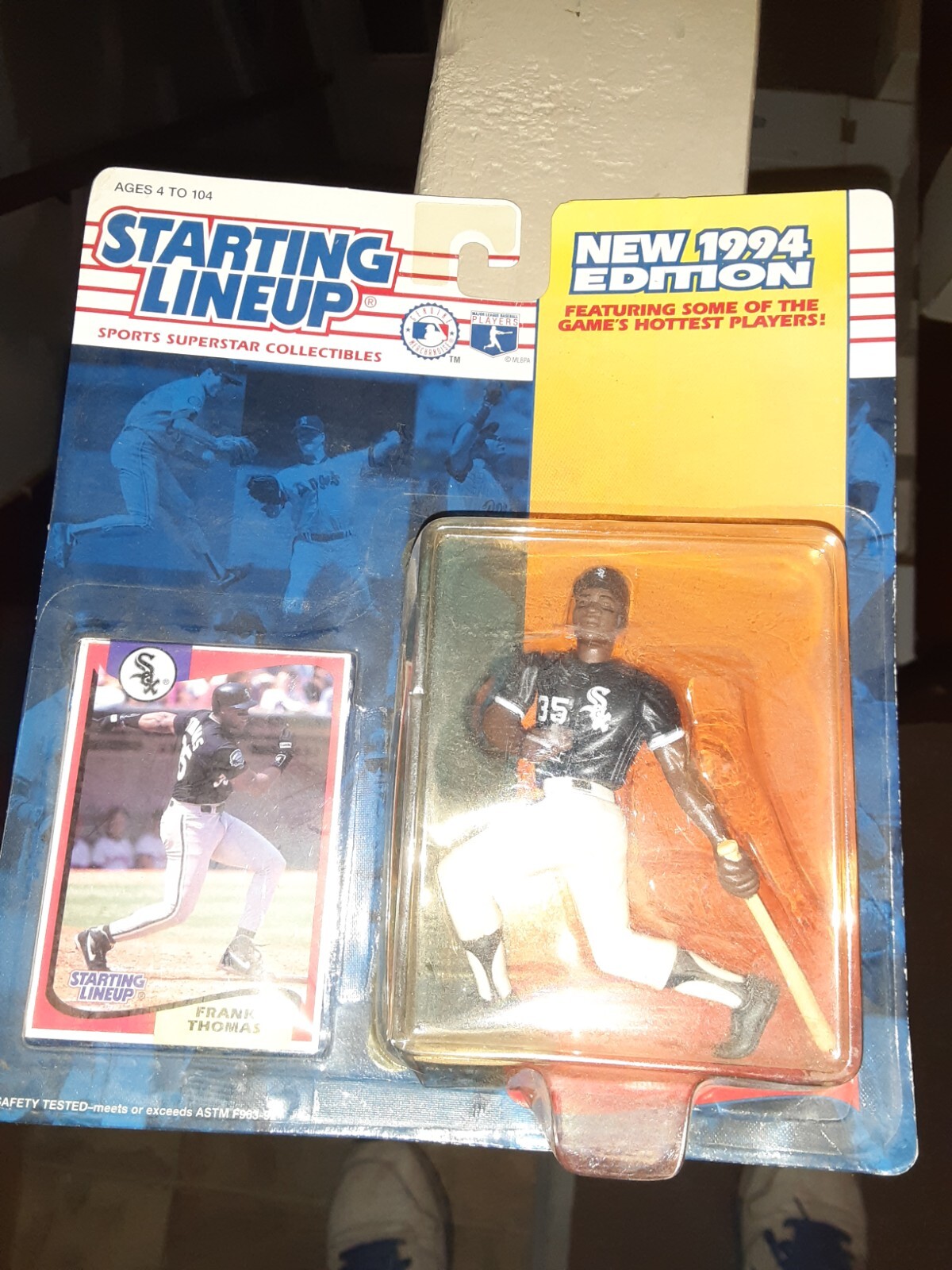 1994 Starting Lineup Frank Thomas Chicago White Sox Modellino Kenner Sigillato