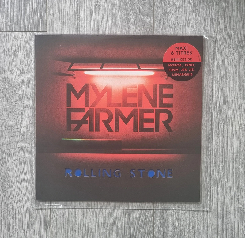 Mylene Farmer – Rolling Stone – Blauwe Vinyl – Nieuw Geseald