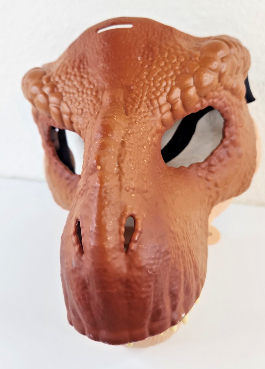 Jurassic World 2017 Mattel Trex Mask With Moveable Jaw Child Size