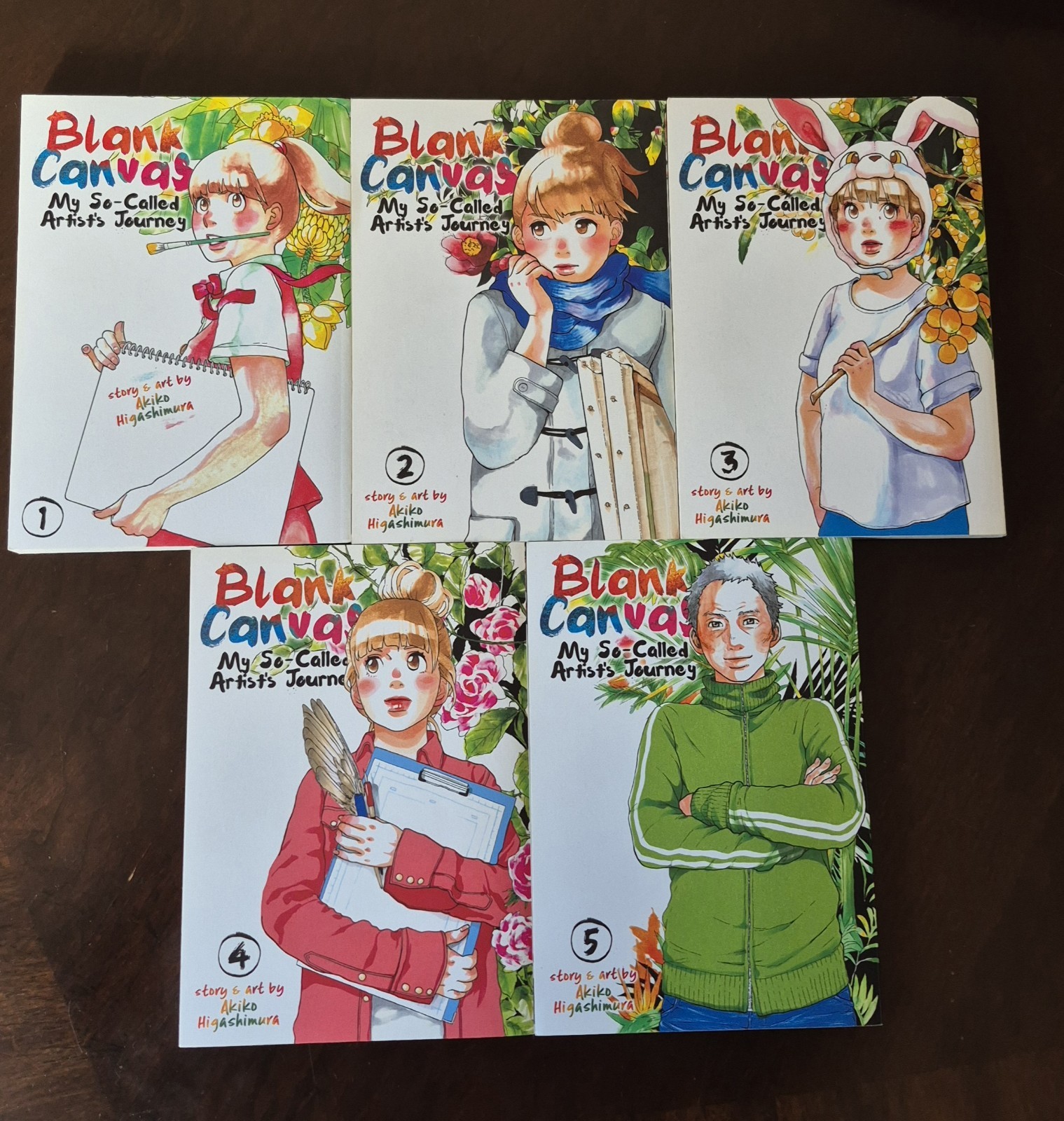 Tela bianca: il mio cosiddetto viaggio d’artista set completo vol. 1 - 5 MANGA (OOP)