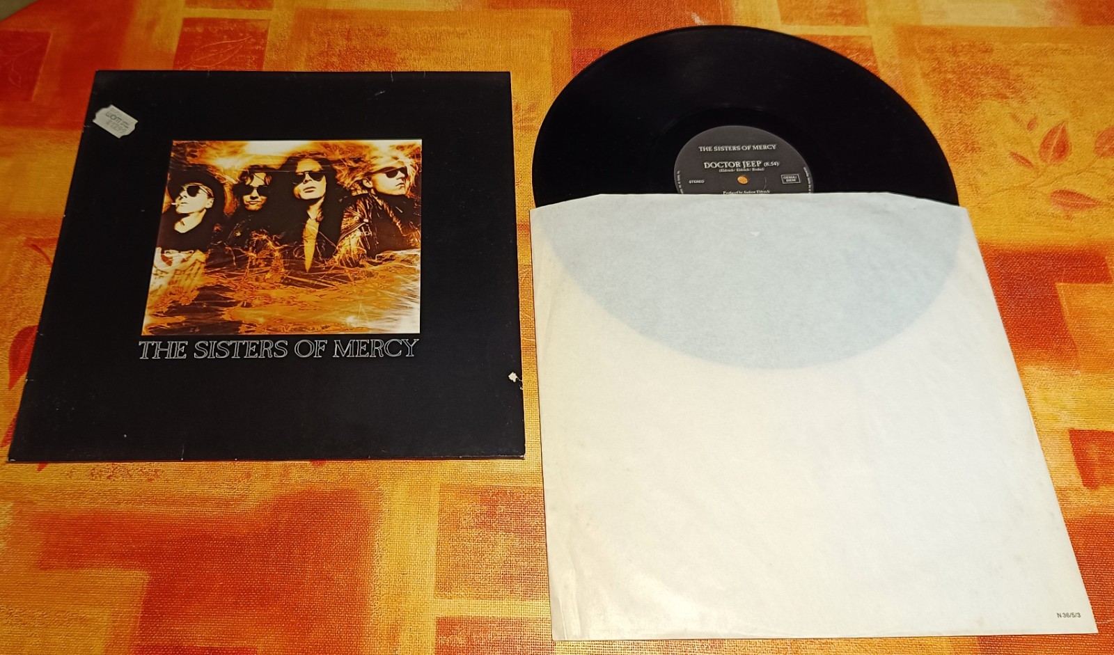 LP Vinyl: The Sisters of Mercy - Doctor Jeep * WEA 1990 Germany * Top Zustand