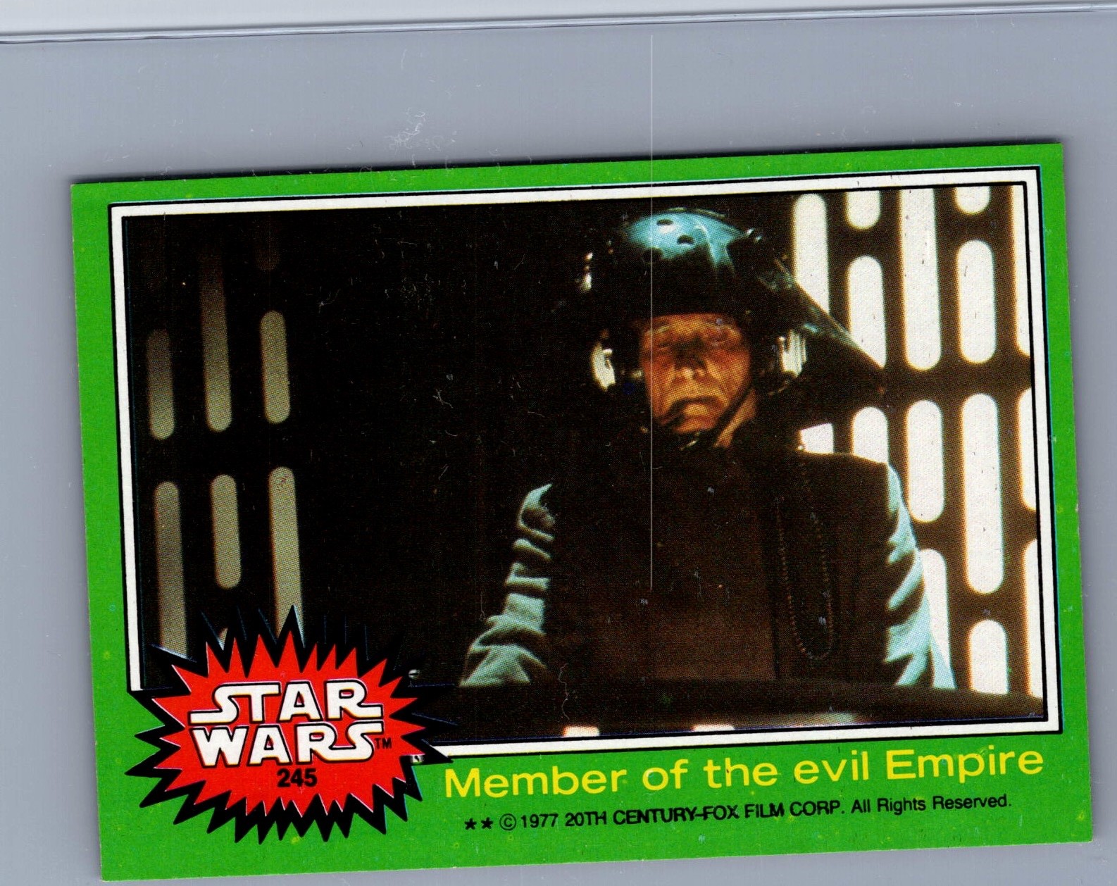Member of the Evil Empire - 1977 Topps Star Wars #245 # 245 NM-MT HIGH GRADE
