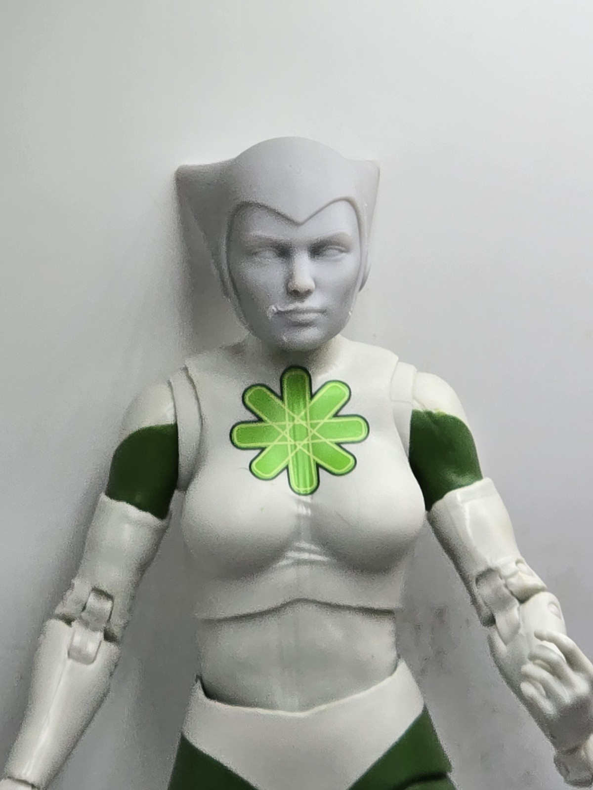 Stampa 3d SAPPHIRE LIGHT RACE HEAD 1/10 7" Seleziona DC Multiverse 