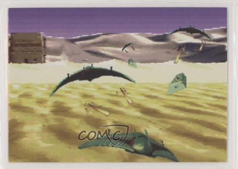1994 Collect-A-Card Stargate Game Tips Locate a Winged Glider to Fight the 0c41