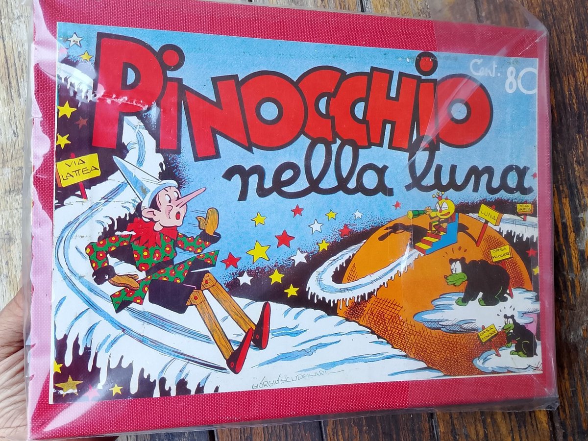 Pinocchio Pinocchiate Raccolta di 12 pinocchiate in anastatica Fumetti 