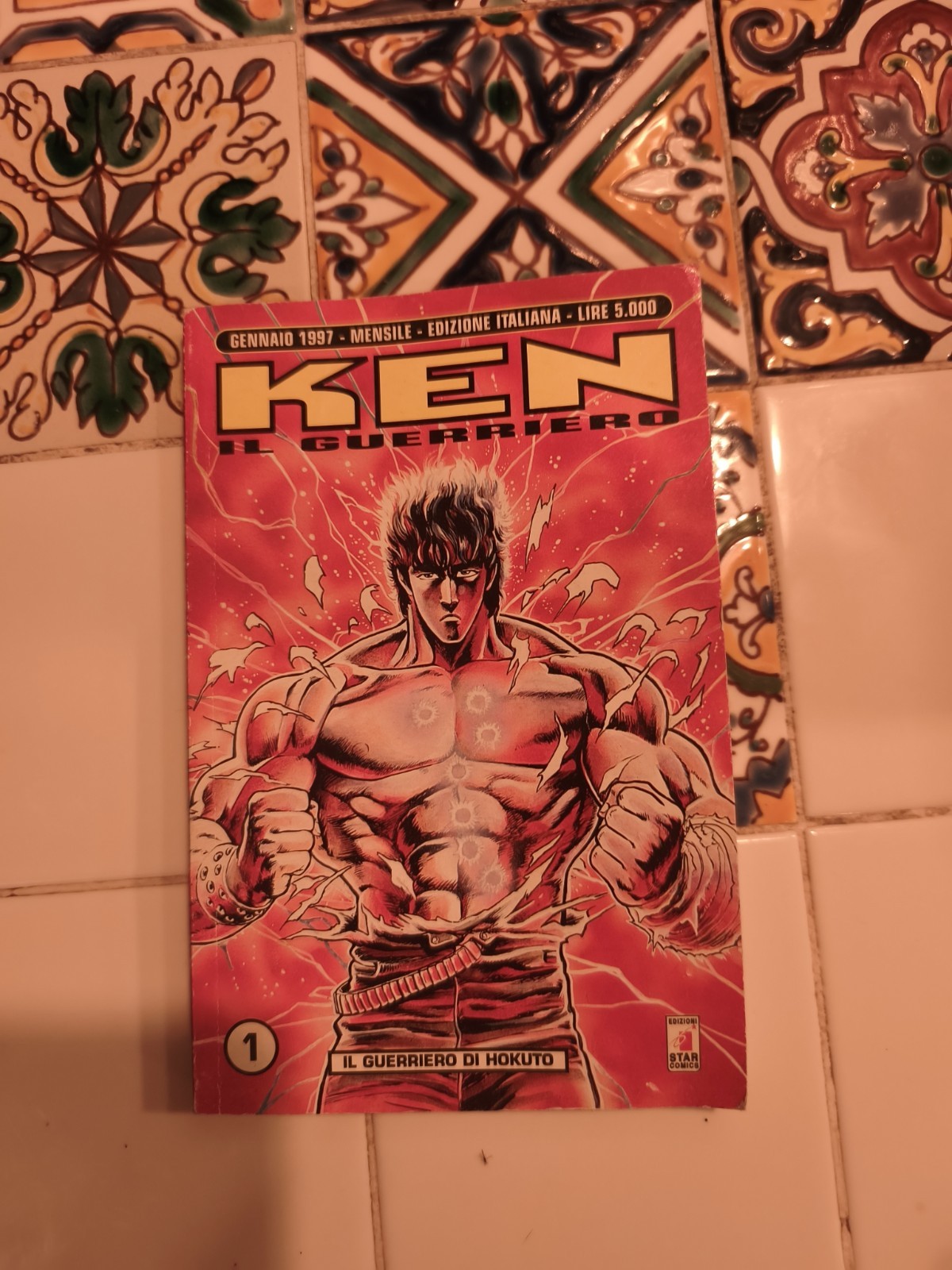 Star Comics Ken il guerriero n.1 Il guerriero di Hokuto Buronson Hara 1997 ITA