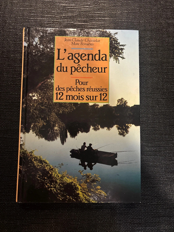 Livre « l’agenda du pêcheur »