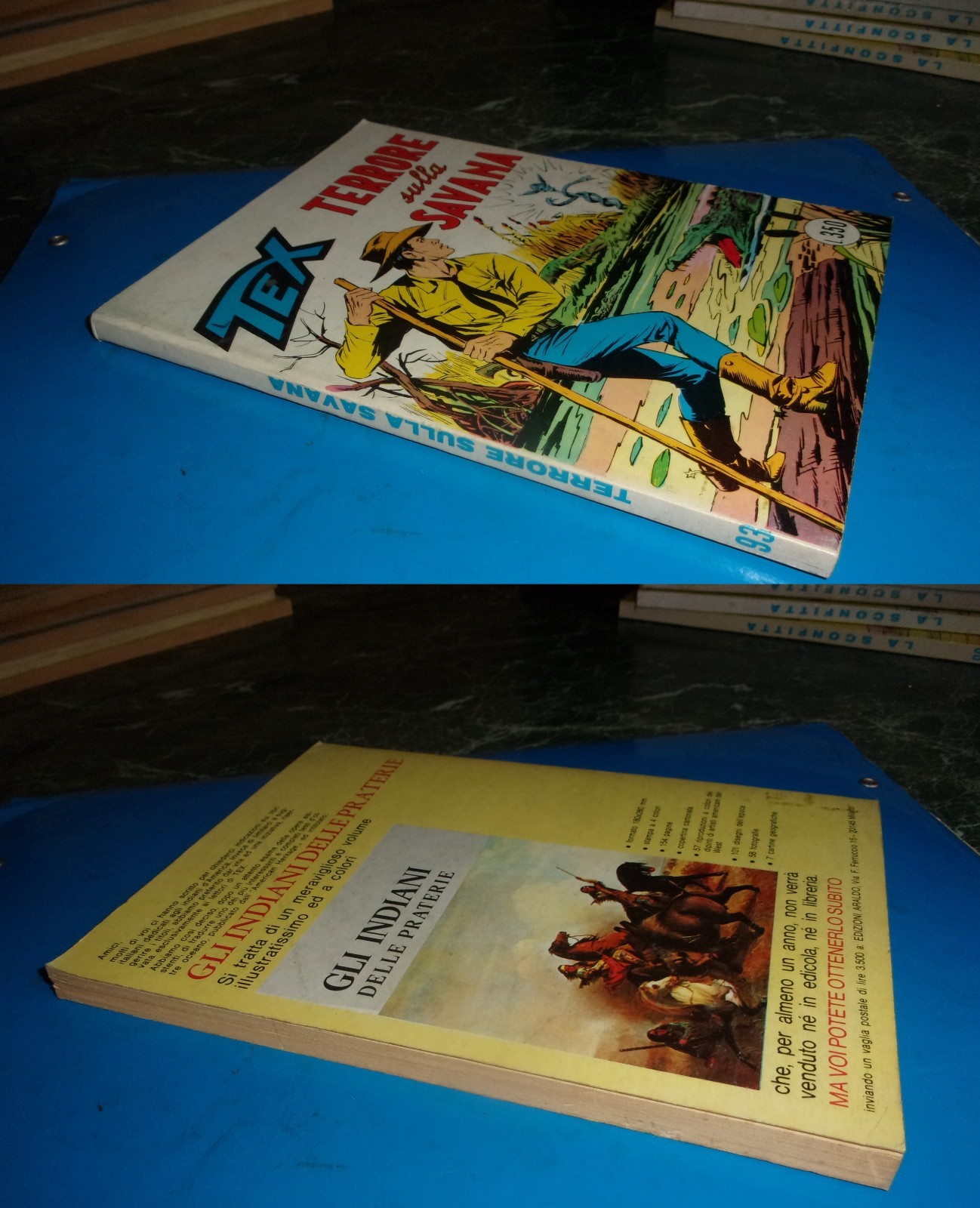 TEX n. 93 ristampa da LIRE 350 Leggi specifiche all'interno - B